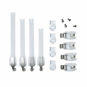 INSTINCT STRAP KIT (8PC) [WHT/SLV] NS