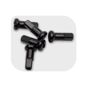 NIPPLE, ALLOY, BLACK