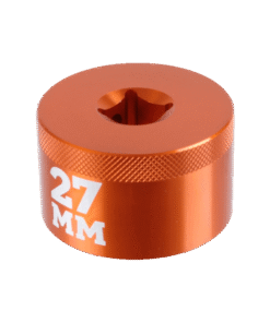 Tooling: Fork Topcap Socket, 27mm, 3/8 Drive