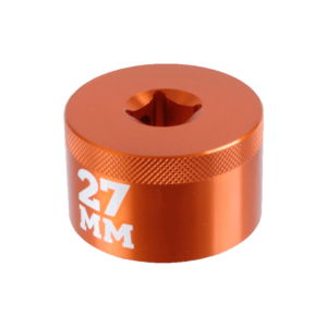 Tooling: Fork Topcap Socket, 27mm, 3/8 Drive