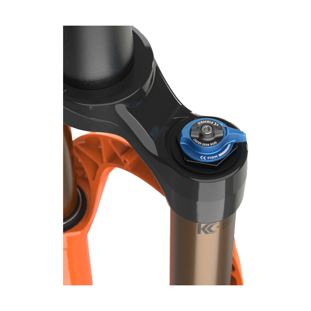 (LIQ-40%) 2023_22, 34, K, FLOAT SC, 29in, F-S, 120, FIT4, 3Pos-Adj, Shiny Orange, Black/Clear Logo, Kabolt 110, BLK, 1.5 T, 44mm Rake Shiny Blk, AM - Imagen 3