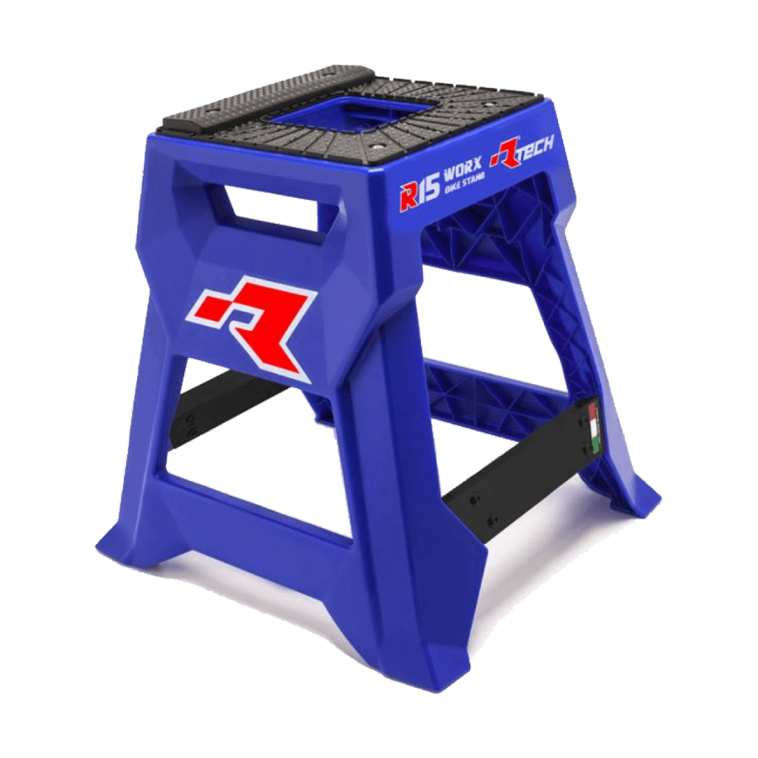R15 WORKS CROSS BIKE STAND BLUE