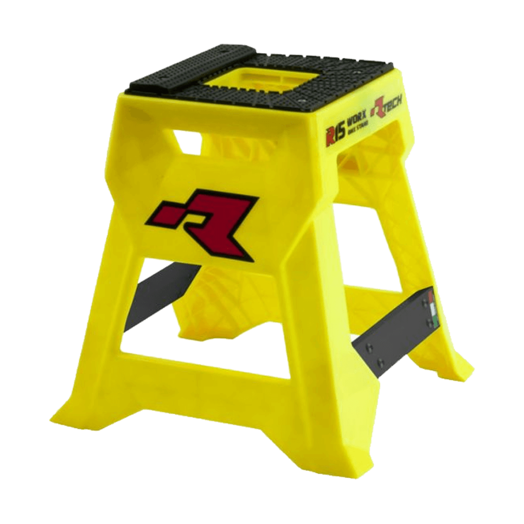 R15 WORKS CROSS BIKE STAND YELLOW