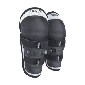 PeeWee Titan Knee/Shin G [Black/Silver] OS