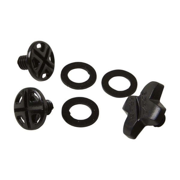 RAMPAGE VISOR SCREWS [BLK] OS