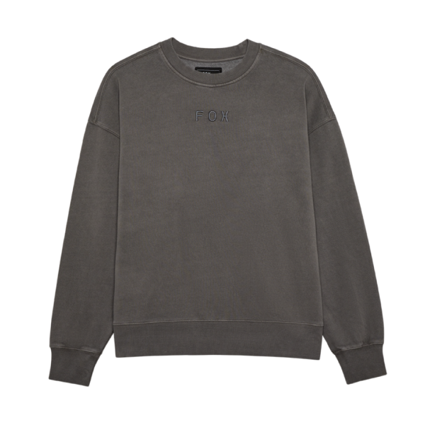 WORDMARK OVERSIZED FLEECE CREW