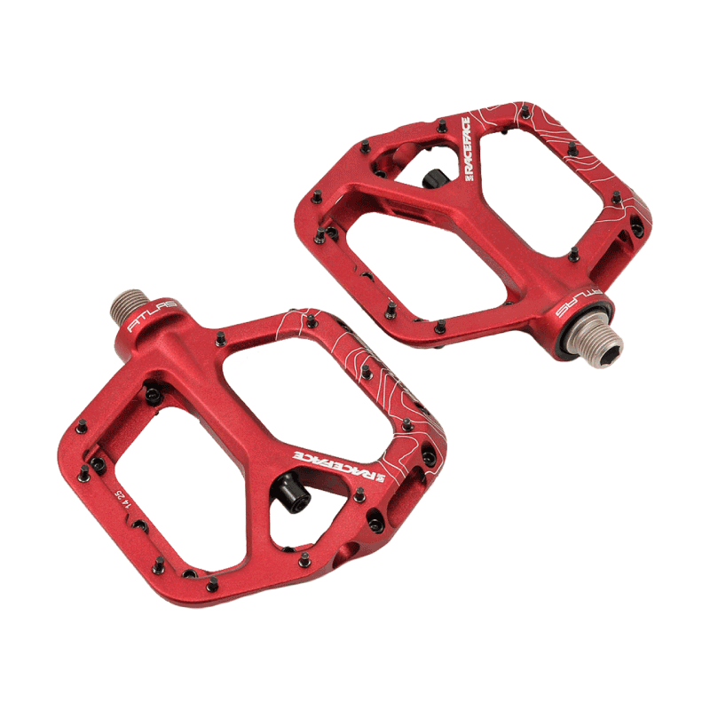 PEDAL,HIGH,ATLAS,RED