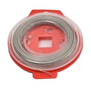 WIRE ZINC COIL ALAMBRE DE AMARRE 30MTX0,8MM GREY