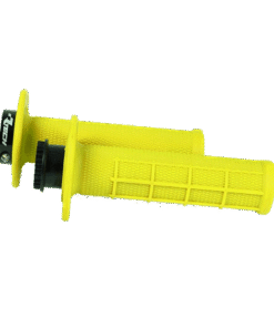 R20 LOCK-ON GRIPS HALF WAFFLE @ NEON YELLOW