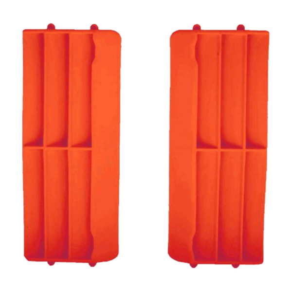 KTM REPLACEMENT INNER RADIATOR LOUVERS (2 PCS) @ NEON ORANGE