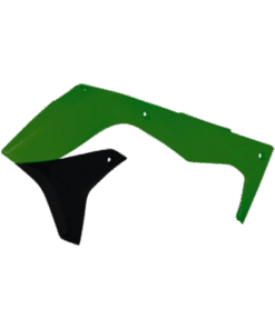 KAWASAKI RADIATOR SCOOPS @ KXF GREEN-BLACK