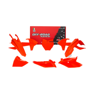 KTM PLASTICS KIT 6 PCS w/airbox covers @ NEON ORANGE