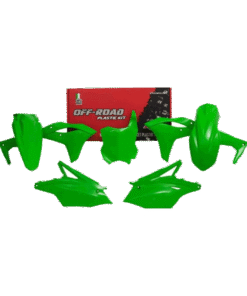 KAWASAKI PLASTICS KIT 5 PCS @ KXF GREEN