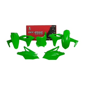 KAWASAKI PLASTICS KIT 5 PCS @ KXF GREEN