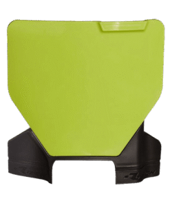 FACTORY FRONT NUMBER PLATE @ YELLOW-BLACK