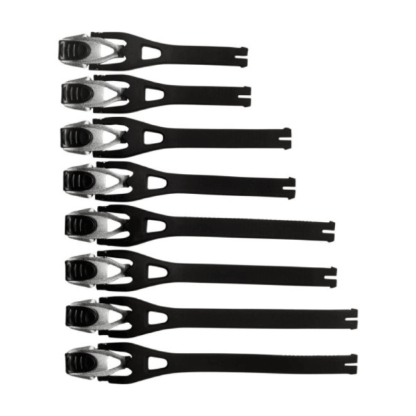 COMP5/5Y/3Y BUCKL/STRAP KIT8PC [BLK]
