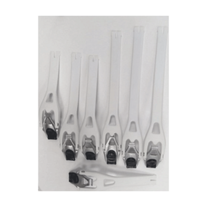 COMP5/5Y/3Y BUCKL/STRAP KIT8PC [WHT] NS