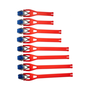 COMP5/5Y/3Y BUCKL/STRAP KIT8PC [BLU/RD] NS