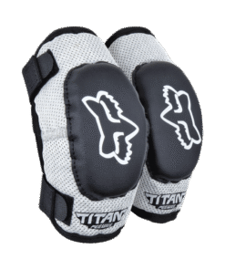 PeeWee Titan Elbow Guard [Black/Silver] OS. 3-5 YEARS