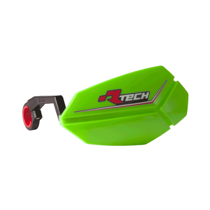 R20 BICICLETA HANDGUARDS W/MOUNTING KIT @ NEON GREEN