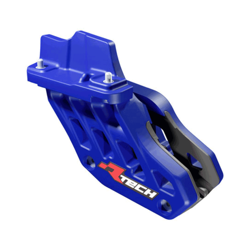 CHAIN GUIDE WITH TPU INTERNAL WEAR PAD @ YZ BLUE