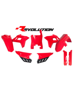 FULL PLASTIC KIT 6 PCS w/airbox covers and fork protectors