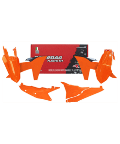 PLASTIC KIT 5 PCS WITH LEFT AIRBOX COVER @ K ORANGE-BLACK