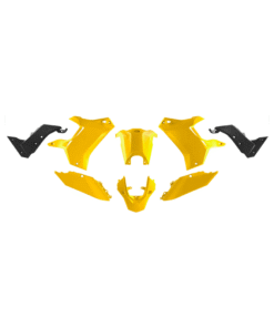 T7 REVOLUTION PLASTIC KIT @ YZ YELLOW-BLACK