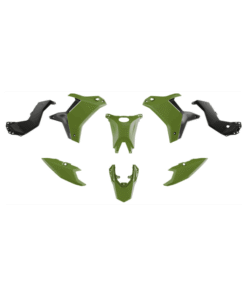 T7 REVOLUTION PLASTIC KIT @ NAVY GREEN-BLACK