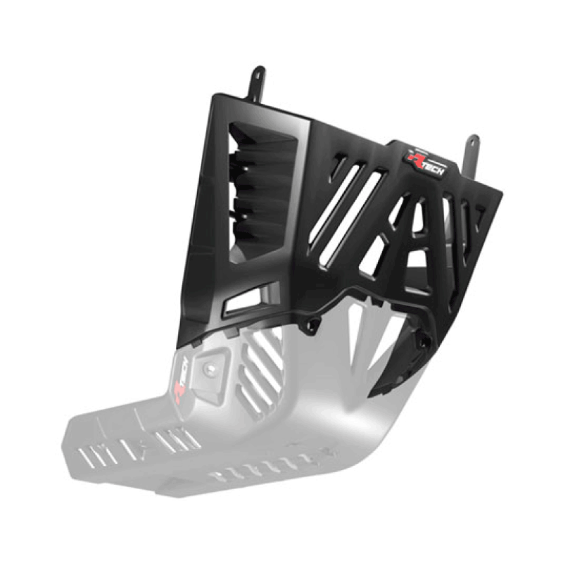 UPPER CONNECTION ENGINE PROTECTOR @ BLACK