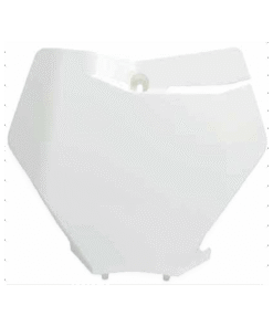 KTM FRONT NUMBER PLATE @ WHITE