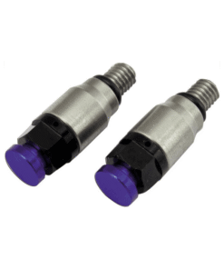 FORK BLEEDER CNC SHOWA/KYB M5 - COUPLE @ BLUE