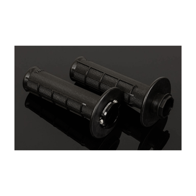 MANUBRIOS MX LOCK ON (HALF WAFFLE) ULTRA TACKY