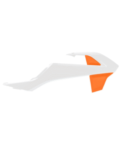 RADIATOR SCOOPS KTM 65 2016/2021 @ WHITE-K ORANGE