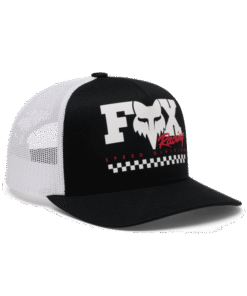 YTH CHECKER MESH TRUCKER HAT [BLK] OS