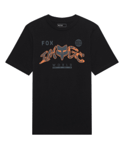 YTH IMAGE PRINT SS TEE [U BLK]