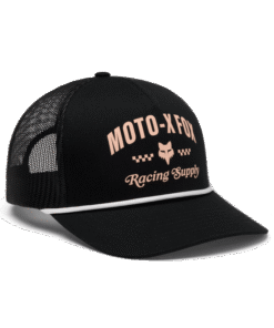 W SUPPLY MESH ROPE TRUCKER [BLK]